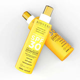 Sunscreen for face and body SPF 30 with anti-aging hyaluronic acid - 200 ml - Nutra Best Europe