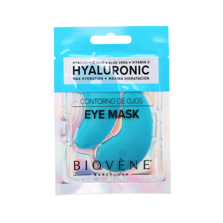 Hyaluronic acid eye mask with aloe vera and vitamin E 1 pair - Nutra Best Europe