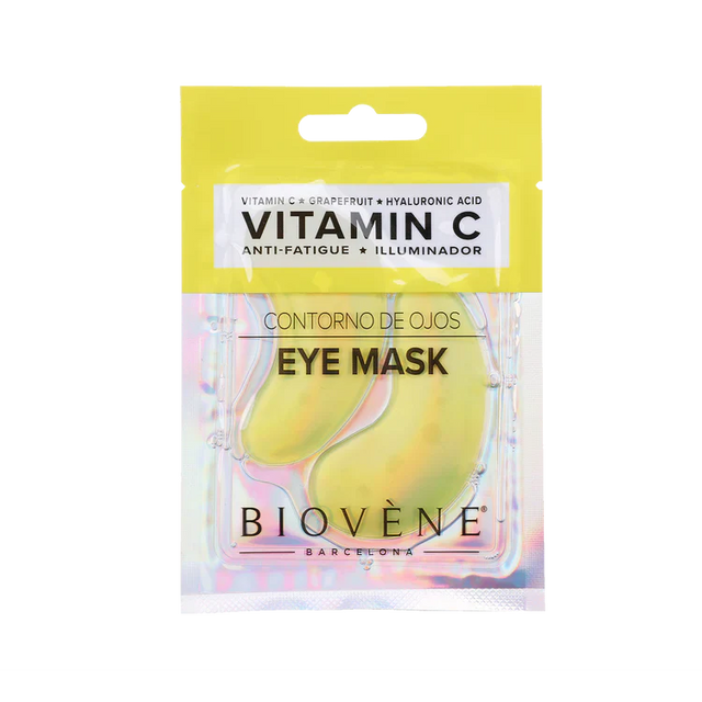 Vitamin C eye mask with grapefruit and hyaluronic acid for a fresh look 1 pair - Nutra Best Europe