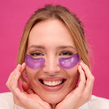 Retinol eye mask with peptides and hyaluronic acid for rejuvenation 1 pair - Nutra Best Europe