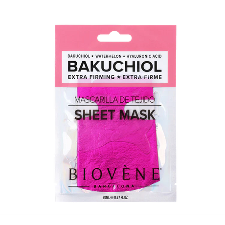Bakuchiol mask with watermelon and hyaluronic acid for firming 1 pair - Nutra Best Europe