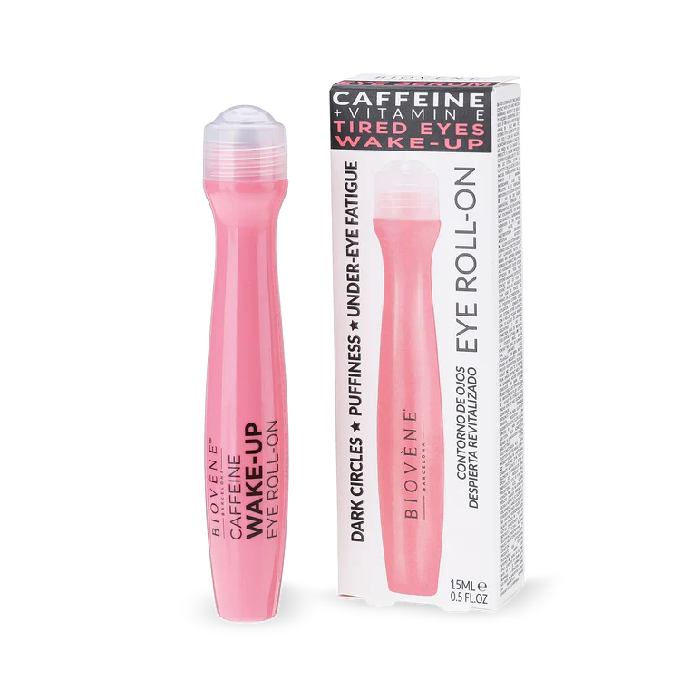 Caffeine eye serum with vitamin E to refresh tired eyes 15 ml - Nutra Best Europe