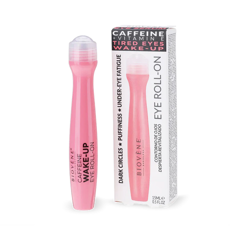 Caffeine eye serum with vitamin E to refresh tired eyes 15 ml - Nutra Best Europe