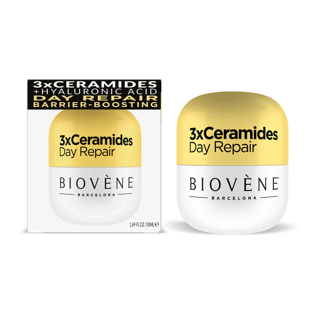 3X Day Repair Cream with Ceramides to Strengthen the Skin Barrier - 50 ml - Nutra Best Europe