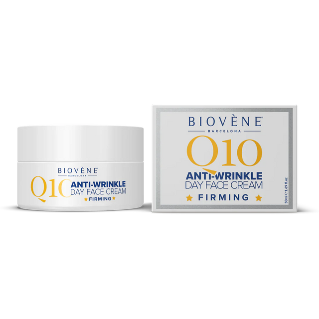 Day cream with Q10 against wrinkles and loss of elasticity - 50 ml - Nutra Best Europe
