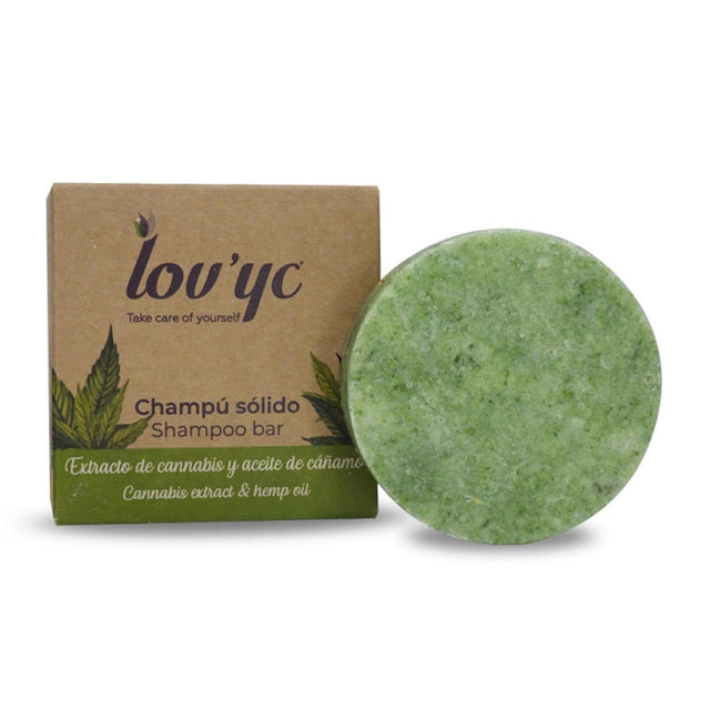 Elie Saab Lovyc Cannabis y Aceite Champu Solido 50g - Nutra Best Europe