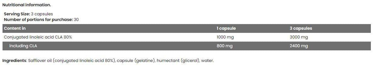 Kevin Levrone CLA 3000 [90 Gel Capsules, 30 Doses] - Nutra Best Europe