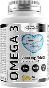 Kevin Levrone Omega 3 / Fish Oil [90 Gel Capsules, 45 Doses] - Nutra Best Europe