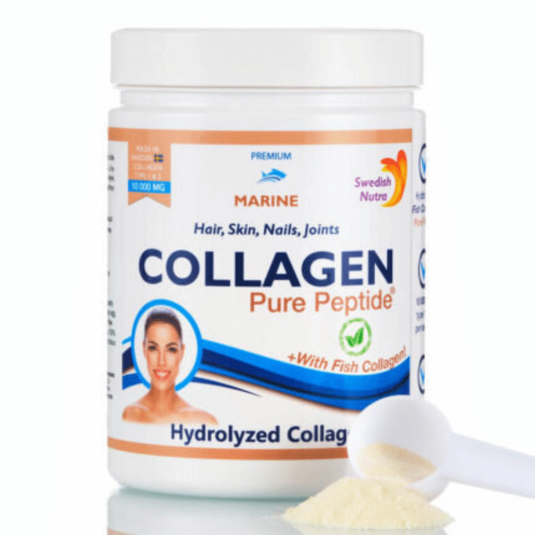 Fish collagen powder 10000 mg Pure Peptide 300 g - Nutra Best Europe
