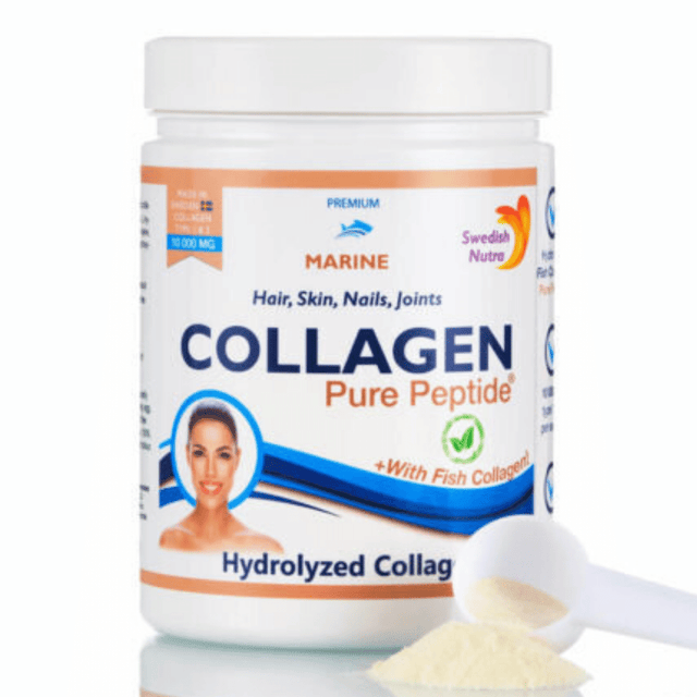 Fish collagen powder 10000 mg Pure Peptide 300 g - Nutra Best Europe
