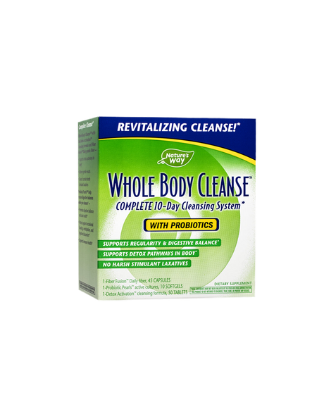 10 Day Cleansing Program - Regular bowel movements, good digestion and detoxification, 45 capsules/10 softgel capsules/50 tablets - Nutra Best Europe