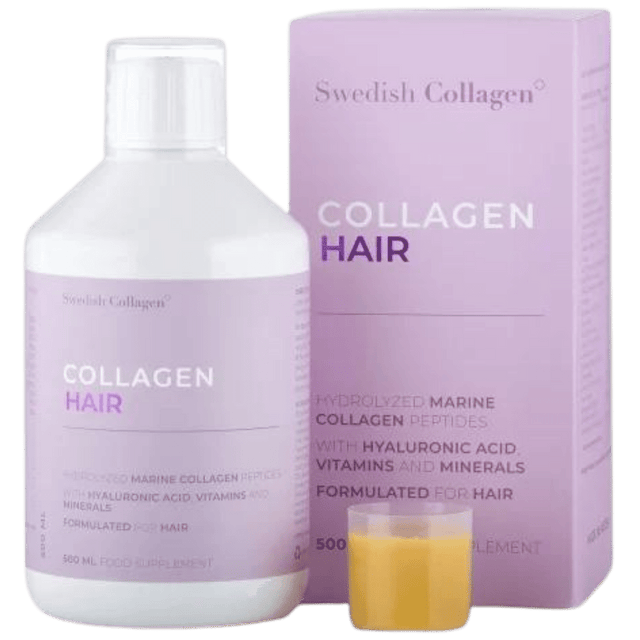 Fish Collagen Hair with coenzyme Q10 /500 ml, 33 doses/ - Nutra Best Europe