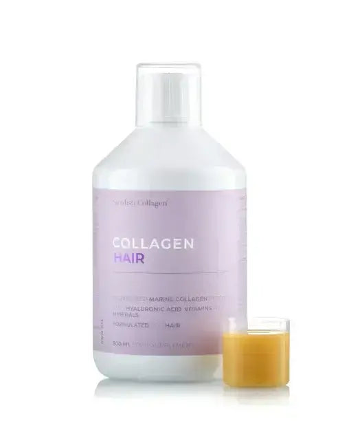 Fish Collagen Hair with coenzyme Q10 /500 ml, 33 doses/ - Nutra Best Europe