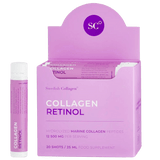 Fish Collagen 12500 mg with Retinol, Hyaluronic Acid, Biotin, MSM /20 pcs x 25 ml/ Swedish Collagen - Nutra Best Europe