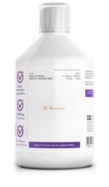 Liquid Biotin 10,000 mcg x 500 ml - Nutra Best Europe