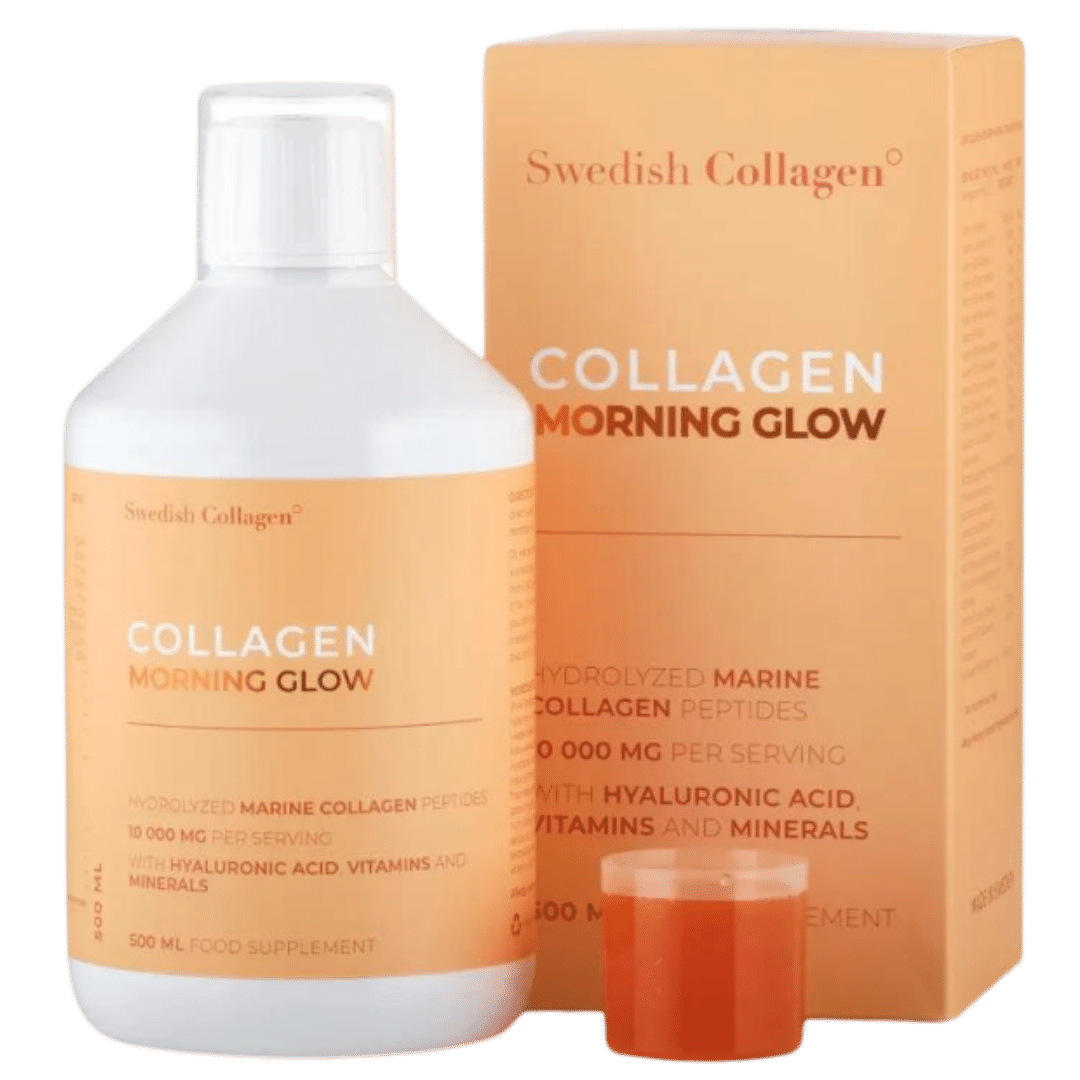 Fish collagen Morning Glow 10000 mg + Retinol 500 ml Swedish Collagen - Nutra Best Europe