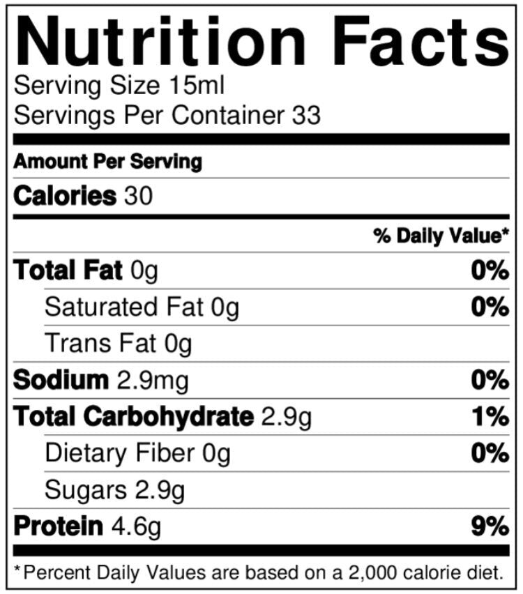 Fish Collagen 5,000 mg with hyaluronic acid 5 mg - 500 ml - Nutra Best Europe