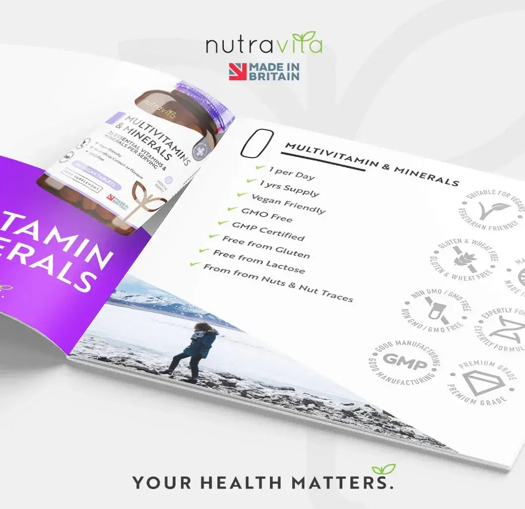 Multivitamins - 26 Essential Ingredients /365 tablets, 365 days/ Nutravita - Nutra Best Europe