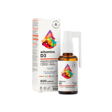 Bone care and strong immunity - Vitamin D3 for children and adults, Mouth spray, 50 ml Aura Herbals - Nutra Best Europe