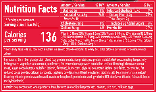 Vegan Bar Box / 12 x 40 g - 0.500 kg - Nutra Best Europe