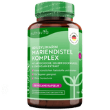 Milk Thistle Complex (80% Silymarin) - 150 Vcaps Nutravita - Nutra Best Europe