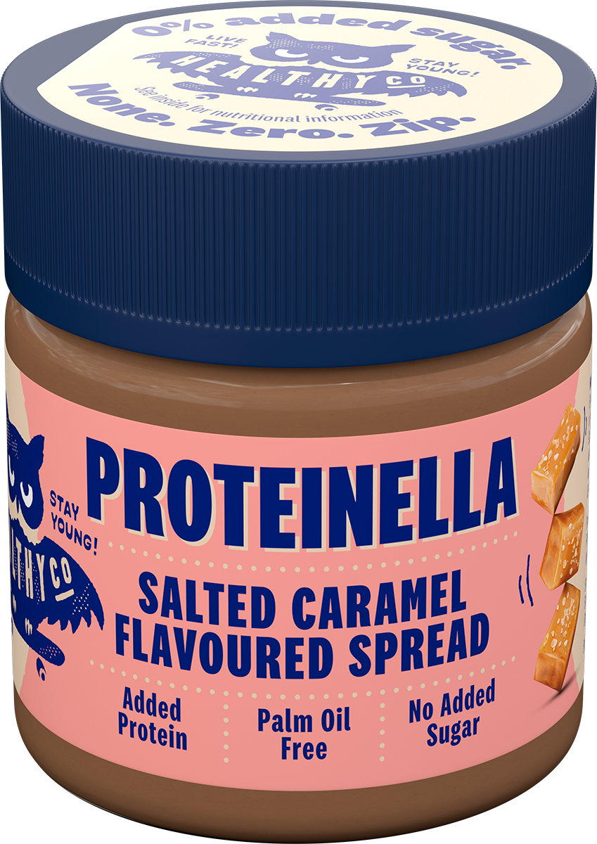 Proteinella Salted Caramel 200 g - without added sugar and without palm oil - Nutra Best Europe