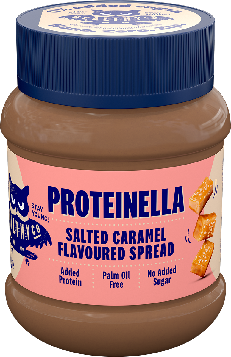 Proteinella Salted Caramel 400 g - without added sugar and without palm oil - Nutra Best Europe