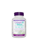 Collagen30® with Biotin / Collagen (bioactive collagen peptides) with biotin, 120 tablets Webber Naturals - Nutra Best Europe