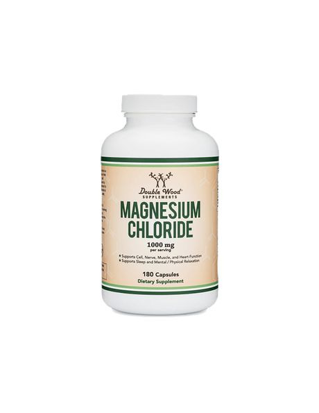 Magnesium chloride/ Magnesium (chloride), 180 capsules Double Wood - Nutra Best Europe