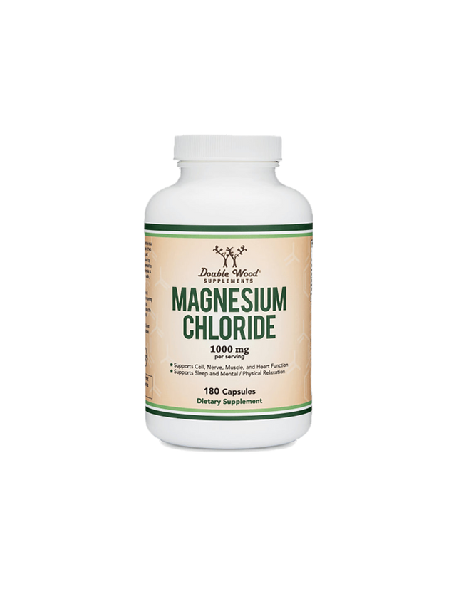 Magnesium chloride/ Magnesium (chloride), 180 capsules Double Wood - Nutra Best Europe