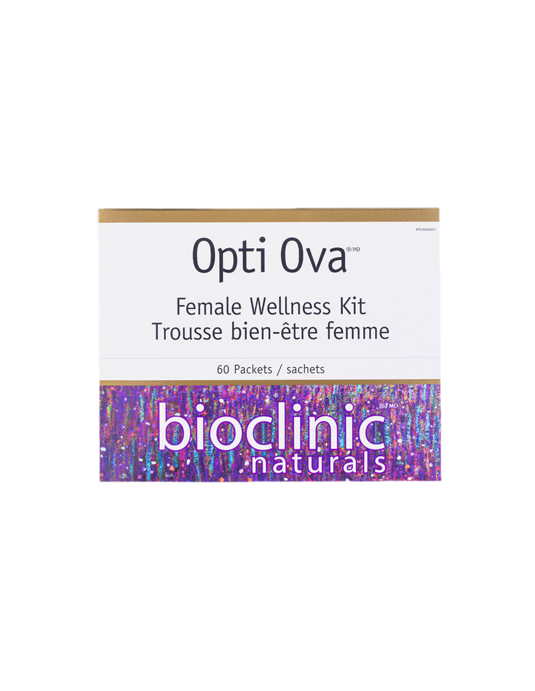Opti Ova™ Female Wellness Kit/ Fertility program for women x 60 packets Natural Factors - Nutra Best Europe