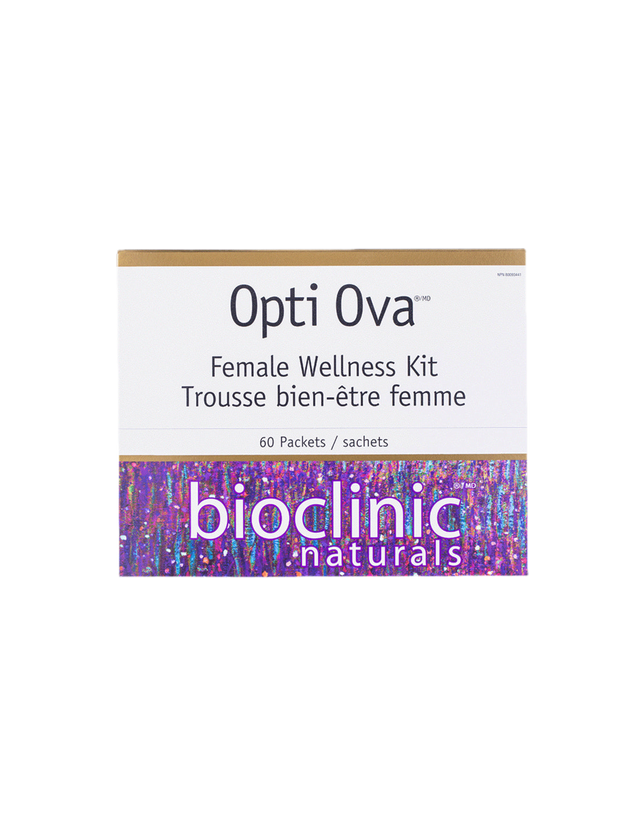 Opti Ova™ Female Wellness Kit/ Fertility program for women x 60 packets Natural Factors - Nutra Best Europe