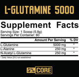 L-Glutamine 5000 | Core Series - 348 grams - Nutra Best Europe