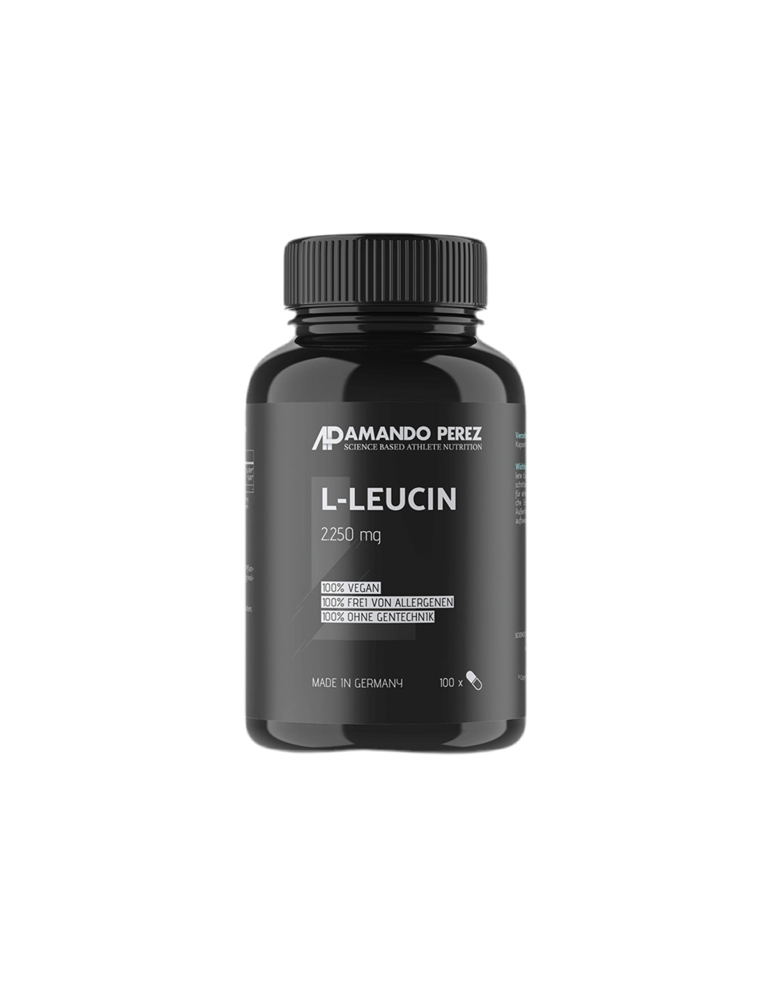 L-Leucin / L-leucine, 100 capsules - Nutra Best Europe