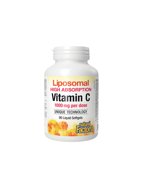 Vitamin C 500 mg | Liposomal High Absoprtion - 90 Gel capsules - Nutra Best Europe