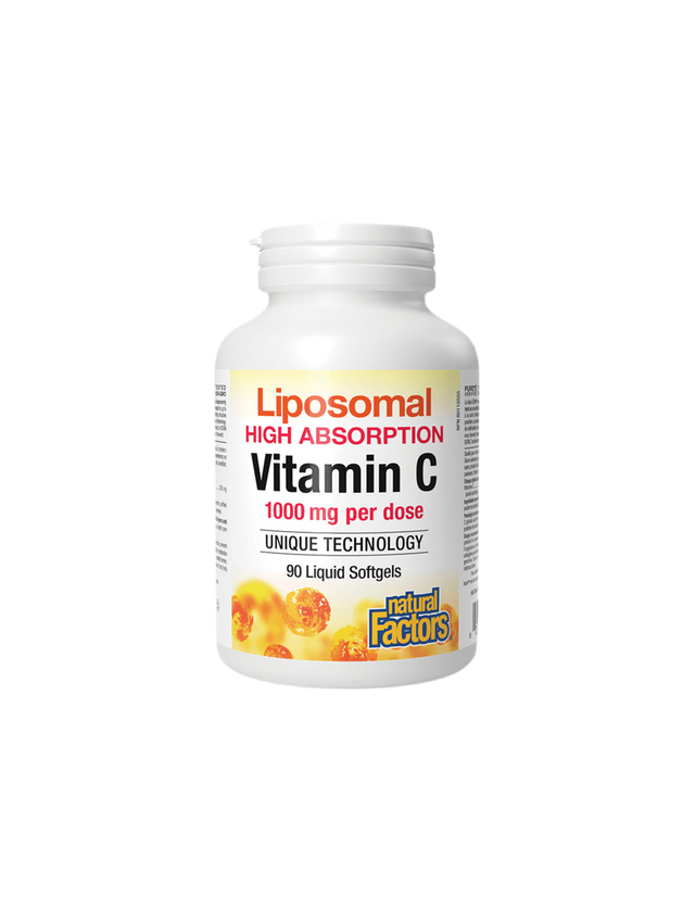 Vitamin C 500 mg | Liposomal High Absoprtion - 90 Gel capsules - Nutra Best Europe