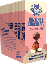 HealthyCo chocolate with hazelnuts 100 grams - no added sugar and no palm oil - Nutra Best Europe