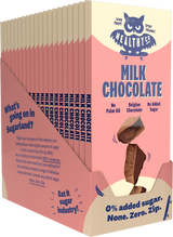 HealthyCo milk chocolate 100 grams - no added sugar and no palm oil - Nutra Best Europe