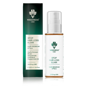 ЕЛИКСИР ПРОТИВ КОСОПАД С 1000MG CBD - Nutra Best Europe