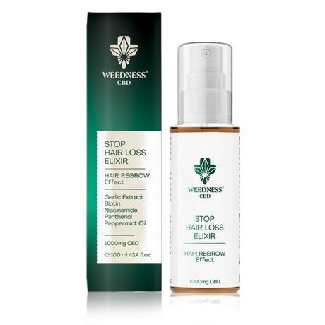 ЕЛИКСИР ПРОТИВ КОСОПАД С 1000MG CBD - Nutra Best Europe