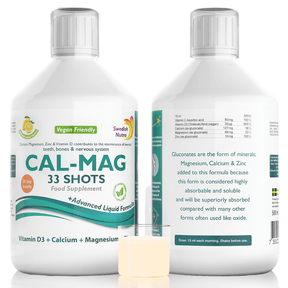 CAL-MAG /500 ML, 33 DOSES/ SWEDISH NUTRA - Nutra Best Europe