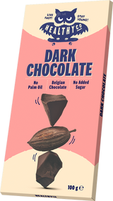 HealthyCo dark natural chocolate 100 grams - no added sugar and no palm oil - Nutra Best Europe