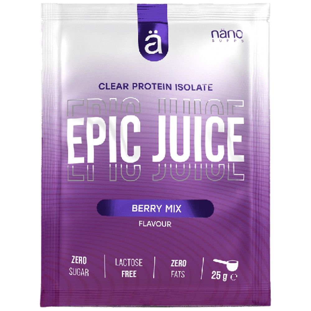 Epic Juice Clear Whey - 25 grams - Nutra Best Europe