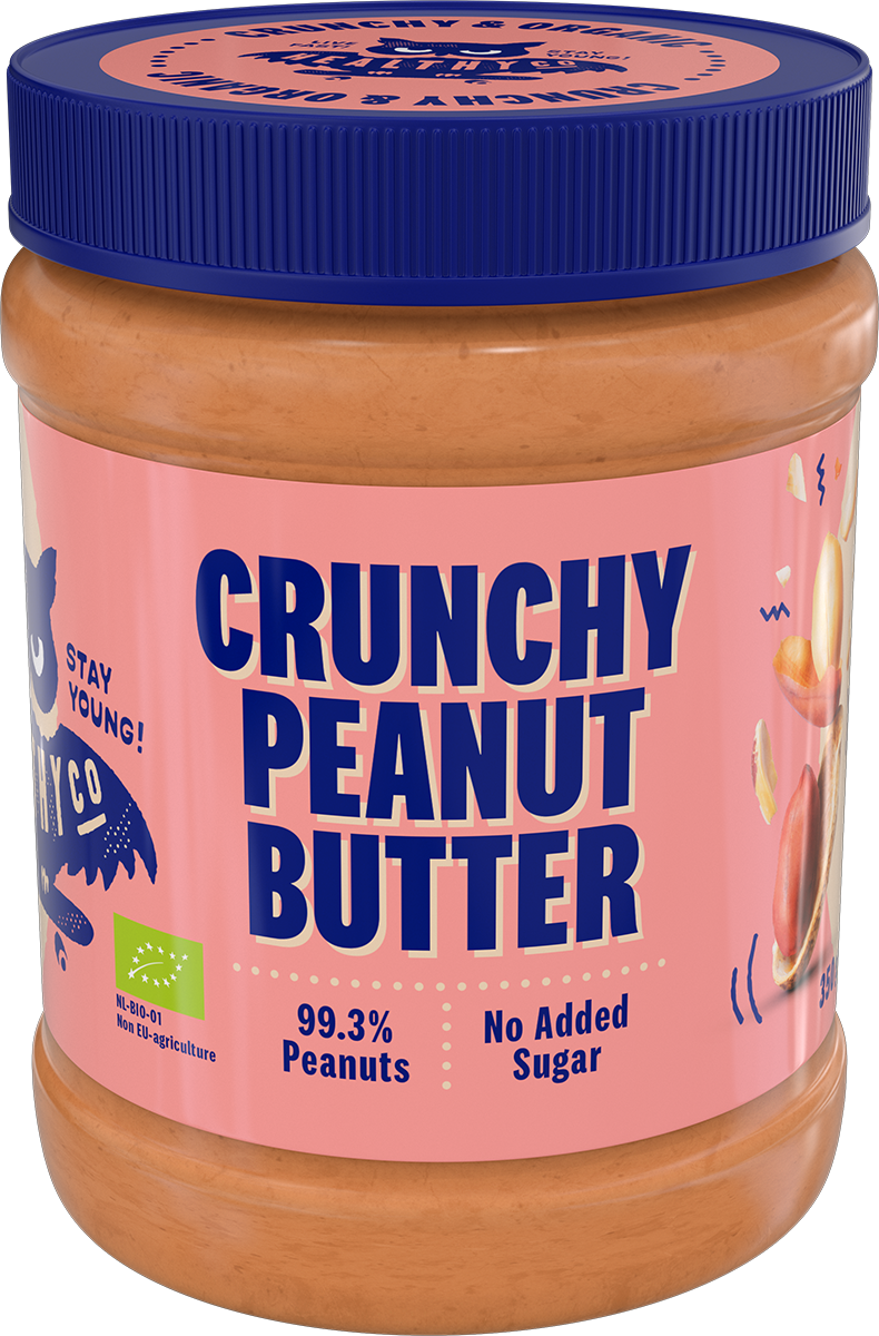 ECO peanut butter crunchy 350g (100% BIO) - Nutra Best Europe