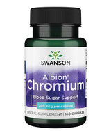 Albion Chromium 200 mcg / 180 Caps - 0 - Nutra Best Europe