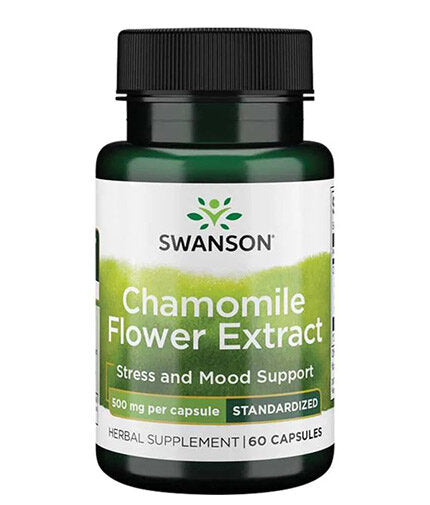 Chamomile Flower Extract 500 mg | Standardized Apigenin - 60 capsules - Nutra Best Europe