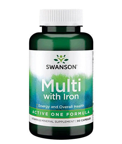 Multi with Iron | Active One Formula - 90 capsules - Nutra Best Europe