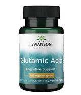 Glutamic Acid 500 mg - 60 capsules - Nutra Best Europe