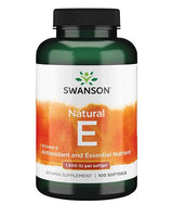 Natural Vitamin E 1000 IU - 100 Gel capsules - Nutra Best Europe