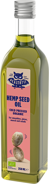 ECO Hemp Seed Oil 250ml. /100% natural, organic and organic/ - Nutra Best Europe